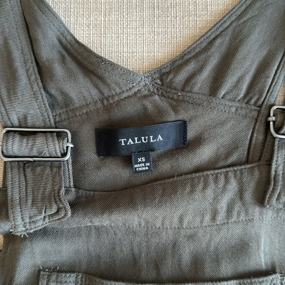 Aritzia Talula Olive Green Romper - Picture 3 of 9